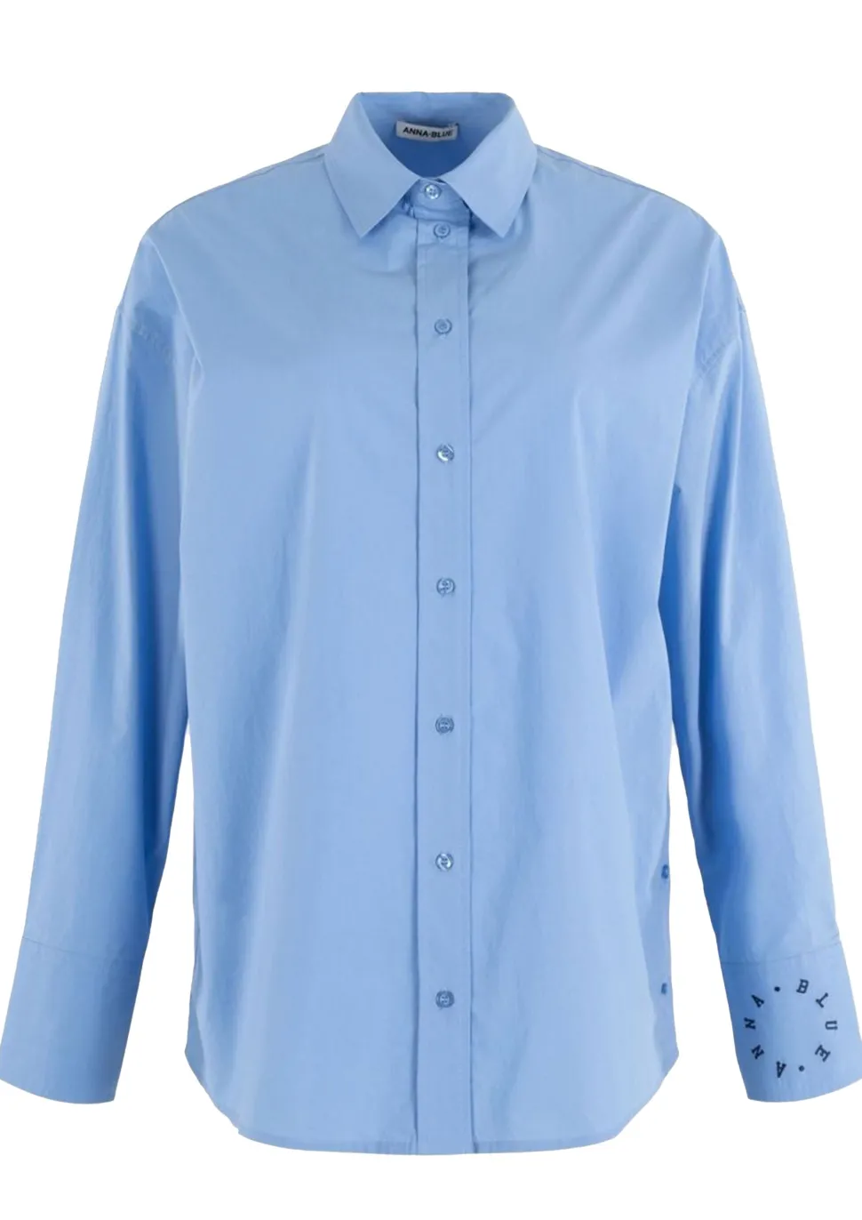 ANNA BLUE BLOUSE