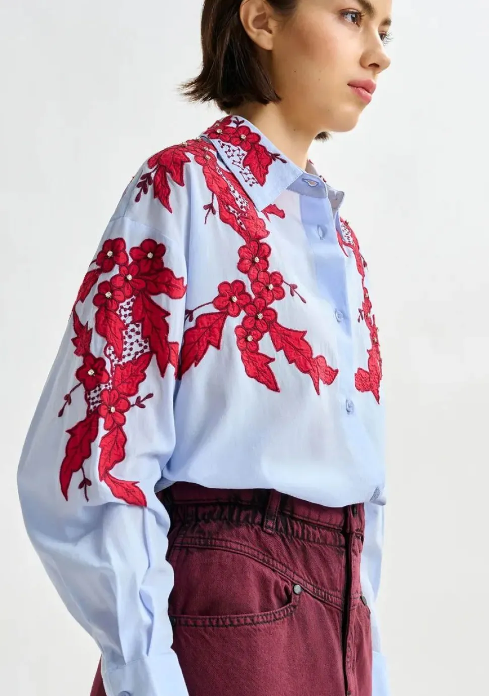 ESSENTIEL ANTWERP BLOUSE