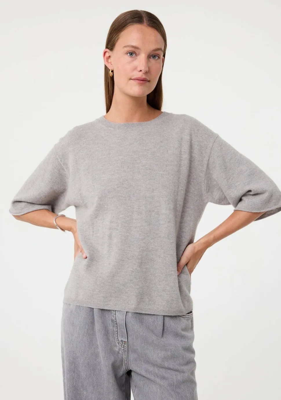 KNIT-TED TRUI KORTE MOUW