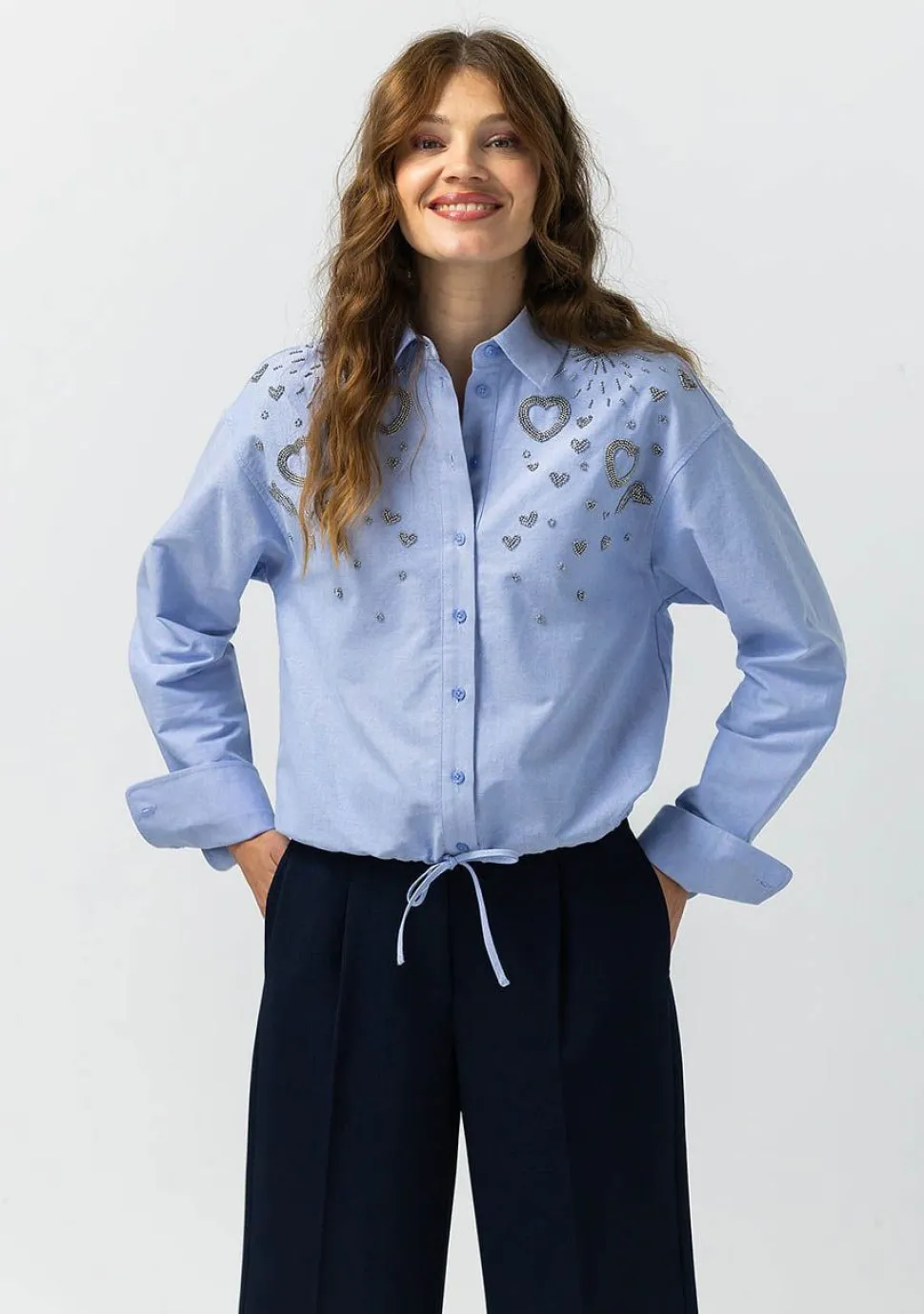 LABEL DOT BLOUSE