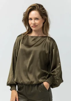 LABEL DOT BLOUSE