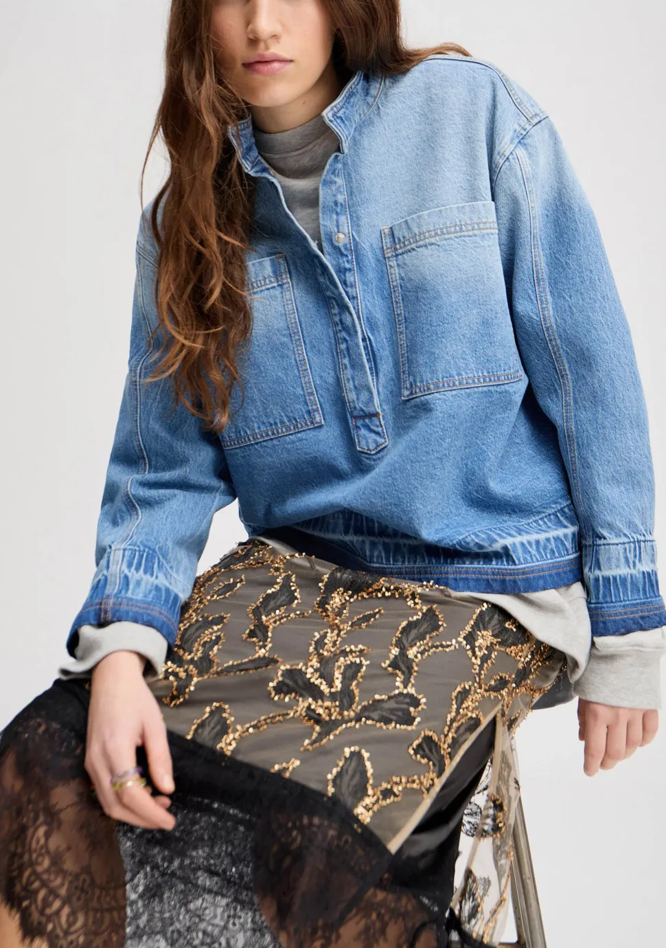 MUNTHE BLOUSE