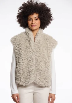 RINO EN PELLE GILET