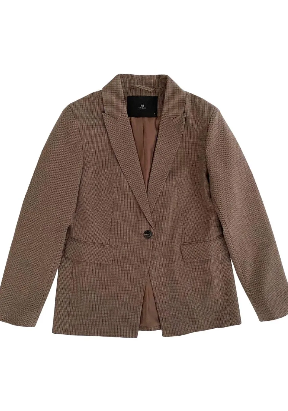 WITH BLACK BLAZER
