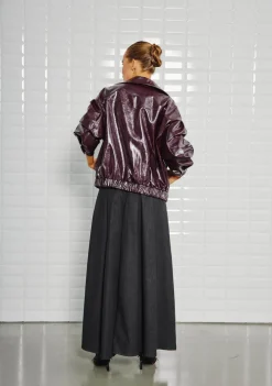 WITH BLACK LEER/SUEDE JACK