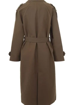 WITH BLACK TRENCHCOAT