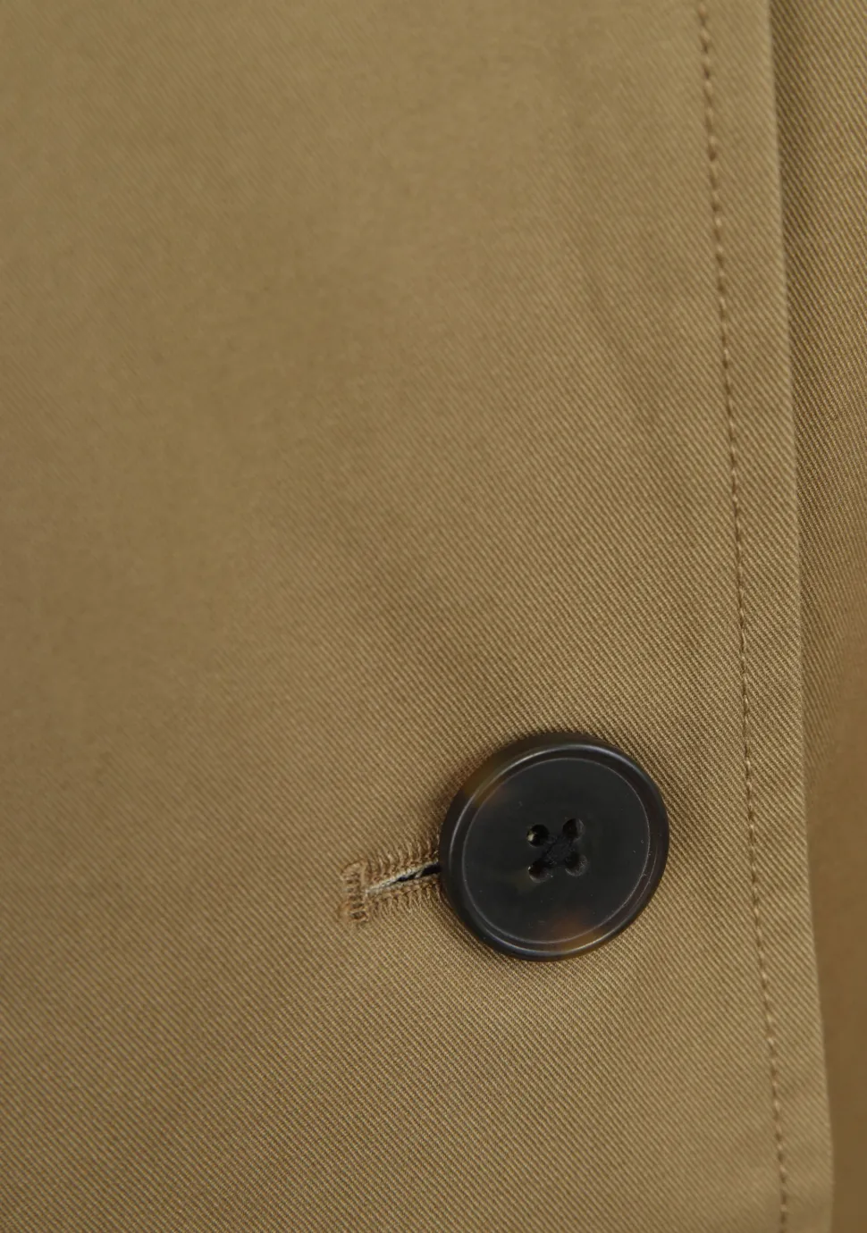 WITH BLACK TRENCHCOAT